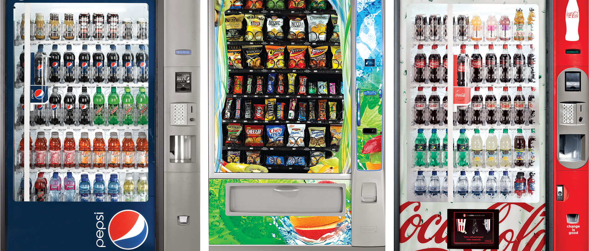 Nashville and Bowling Green vending machines