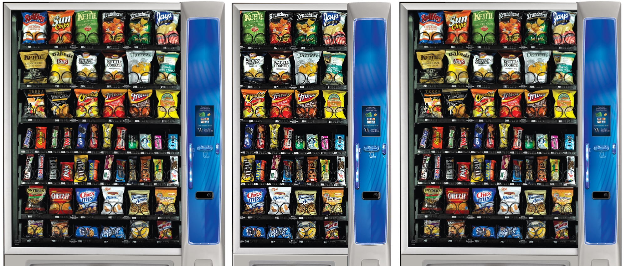 Nashville and Bowling Green vending machines