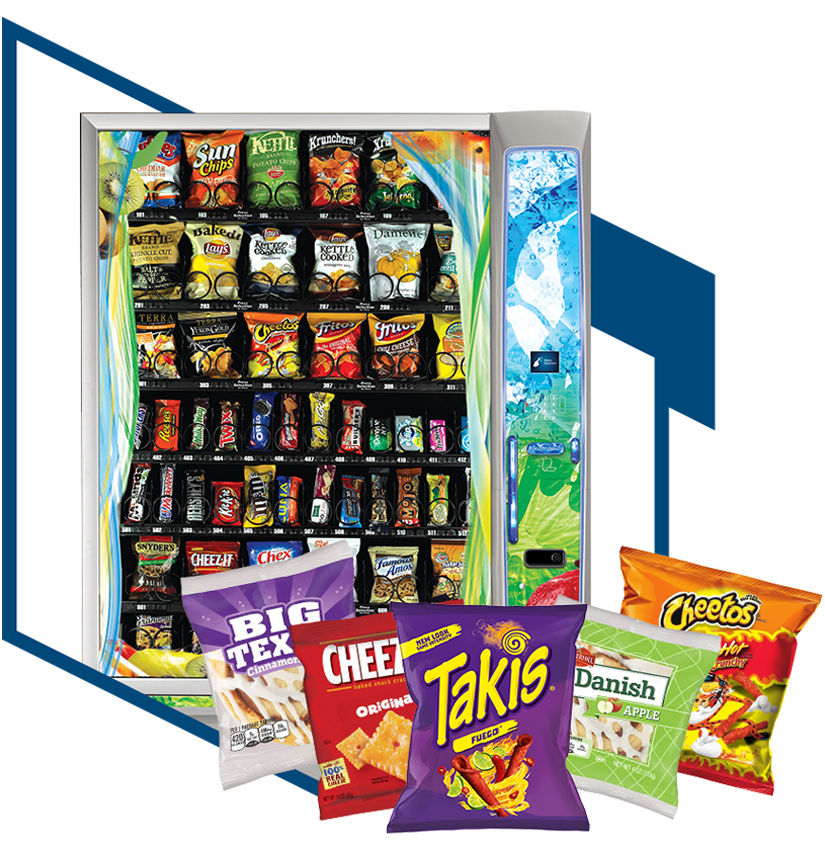 Snack vending machines in Nashville and Bowling Green